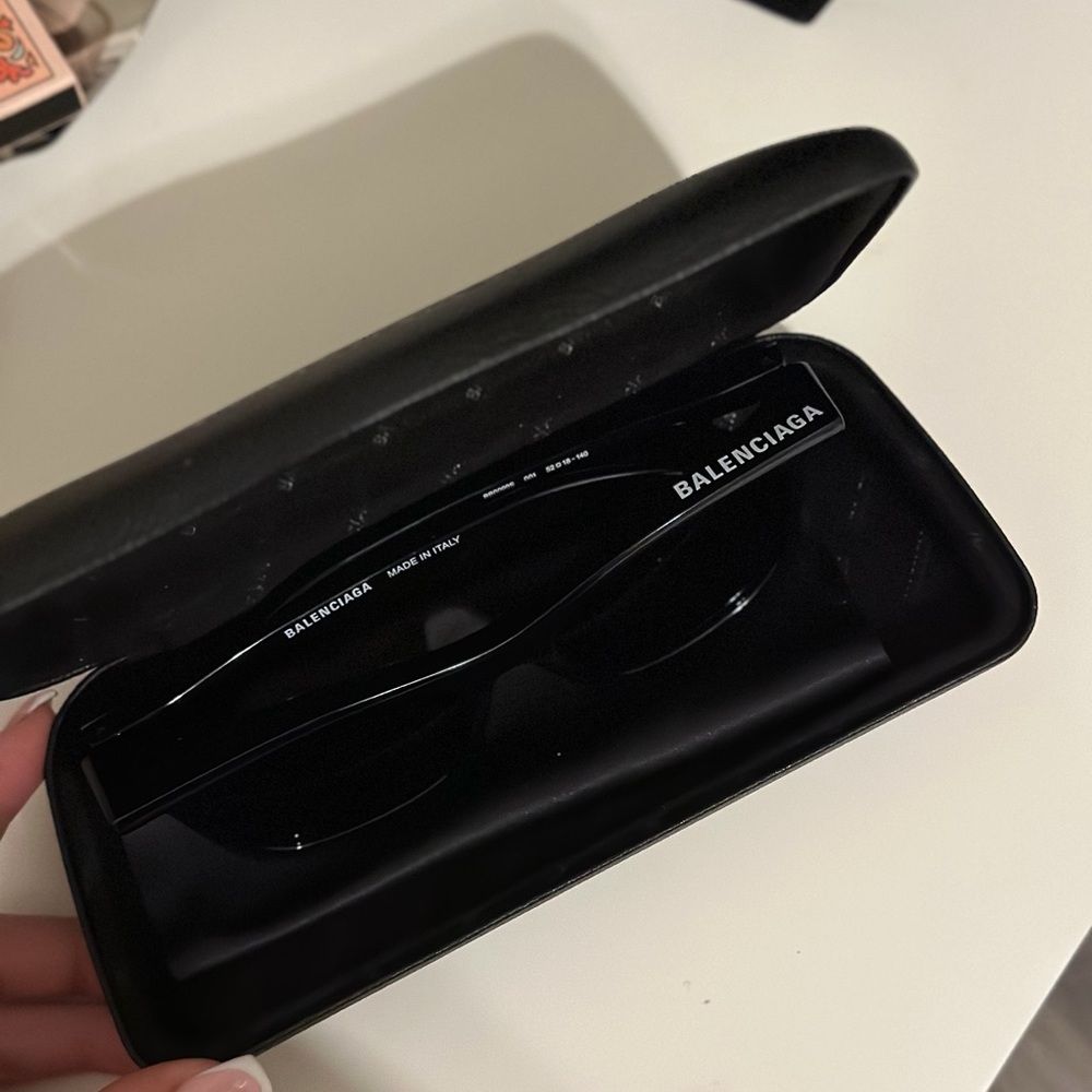 Balenciaga Black Sunglasses